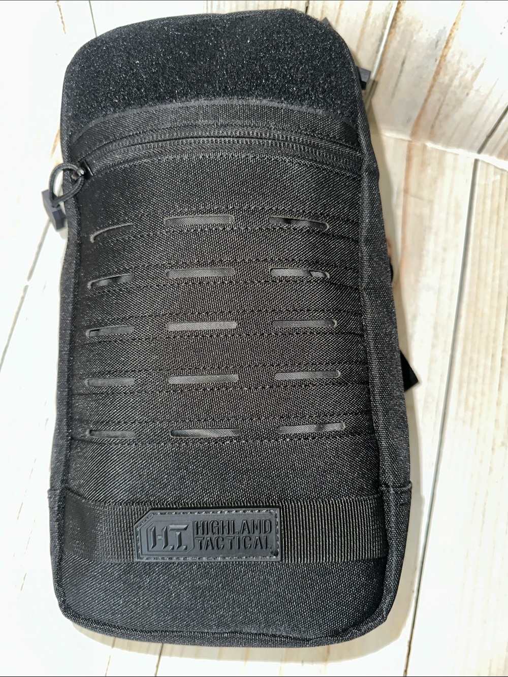 Highland Tactical Black MOLLE Belt Pouch
